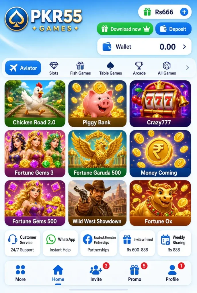 PKR 55 Game